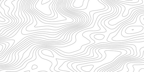 Topographic map patterns, topography line map. Vintage outdoors style. World map Template. Stock vector. Vector geographic contour map. © Hasan