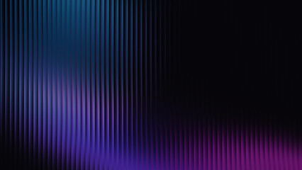 purple blue gradient glass lines effect black background futuristic cool glow soft waves animation Vertical Lines Ribbed Texture Gradient Lighting Modern