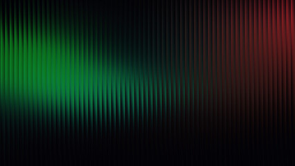 green red gradient glass lines effect black background futuristic cool glow soft waves animation Vertical Lines Ribbed Texture Gradient Lighting Modern