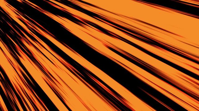 Fiery orange speed lines slash diagonally in anime style, creating powerful motion, heat, and intensity ideal for high-energy action edits.