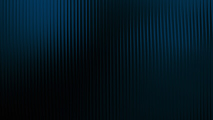 Obraz premium light sky blue gradient glass lines effect black background futuristic cool glow soft waves animation Vertical Lines Ribbed Texture Gradient Lighting Modern