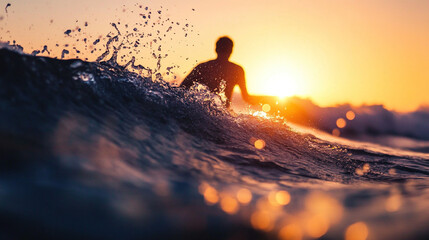 The ocean&acirc;&euro;&trade;s power: reflect on the respect surfers have for the ocean and how it humbles them with every wave.