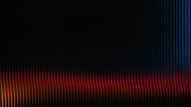 red gradient glass lines effect black background futuristic cool glow soft waves animation Vertical Lines Ribbed Texture Gradient Lighting Modern