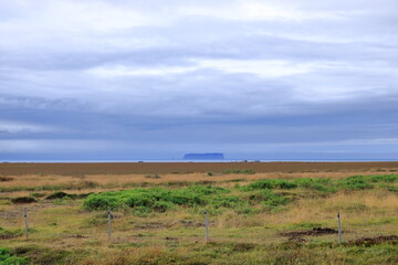 landscape at the Skagafjordur, North Iceland