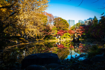 日比谷公園の雲形池