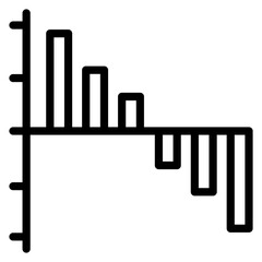 down graphic icon design for graphic designer or web developer