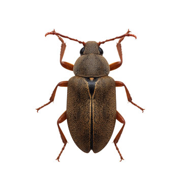 Detailed insect specimen captured in studio lighting showcases intricate structural facets on a