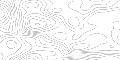  Minimal Topographic Contour Line Pattern on Transparent Background – Abstract Terrain Vector.