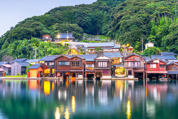 Obraz premium Kyoto, Japan at Ine Bay 2164