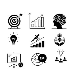 business and finance icons