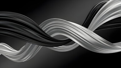 Fondo de pantalla mínimo de textura 4k en blanco y negro con formas fluidas abstractas.
 Minimalismo conceptual, blanco y negro, fondo de pantalla 4K, abstracto, formas fluidas