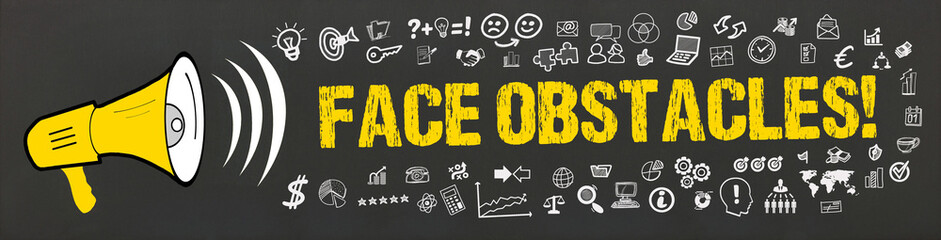 Obraz premium Face Obstacles!