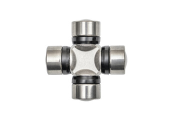 shaft hinge crosspiece, isolated on white background with clipping path