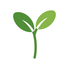 Vibrant Green Sprout Symbolizing Growth and New Beginnings.