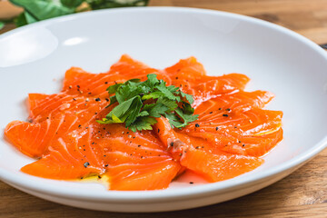 サーモンのカルパッチョ