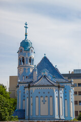 The Church of St. Elizabeth, commonly known as Blue Church, is a Catholic church located in Bratislava