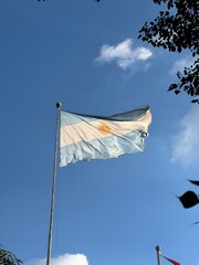 flag of the Argentina 