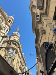 Old buildings in the city 