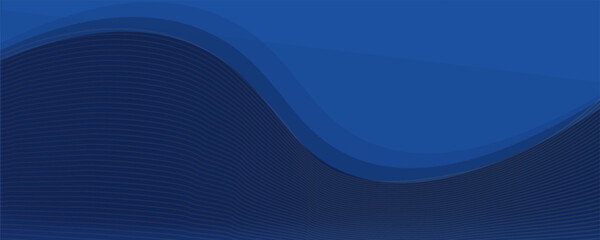 Printcurves on dark blue abstract background.