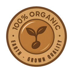 100 Percent Organic Earth Grown Quality