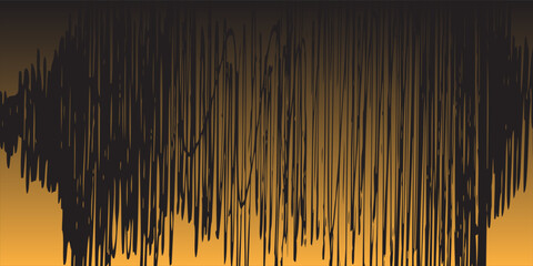 illustration, yellow and black with lines up and down and black, can be used for background