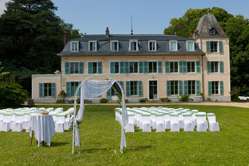 mariage au ch&acirc;teau