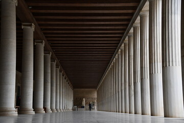 Naklejka premium ギリシャアテネの古代アゴラ