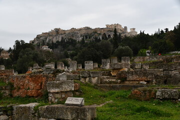 Fototapeta premium ギリシャアテネの古代アゴラ