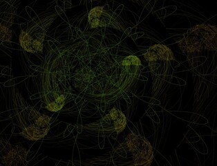 Imaginatory fractal abstract background Image