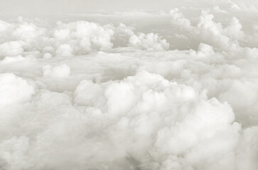 Light grey cloud background, trendy color of year 2026, cloud dancer