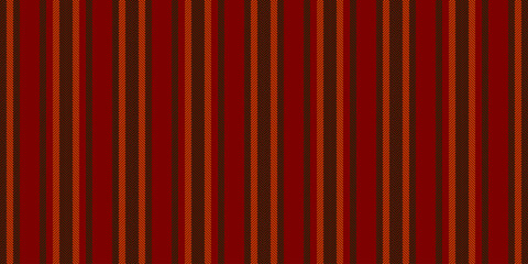 Tie lines textile vertical, furniture seamless stripe pattern. Graphical texture vector fabric background in maroon and dark colors.