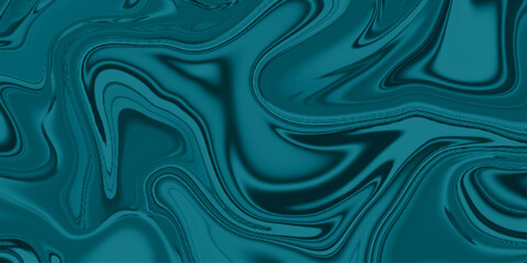 An abstract cyan liquid background with vibrant swirling patterns. Abstract liquid marble texture. Liquid dynamic gradient waves. Fluid texture.  marble ink texture background. Hand drawn illustration