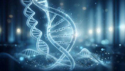 Molecular Structure Spiral – Genetic Science