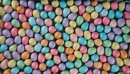 A bright close up of colorful pencils and crayons with a sweet candy texture and vibrant abstract colors