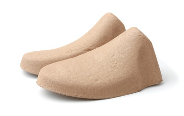Paper pulp molded shoes inserts
