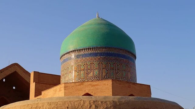 22 October 2025, Mausoleum of Khoja Ahmed Yasawi, Turkestan City, Kazakhstan