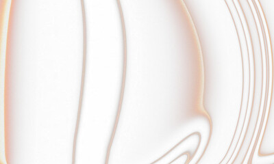 Glowing warm organic curves abstract light texture transparent background