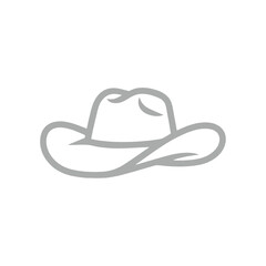 Cowboy Hat Icon Illustration