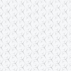 Minimal Geometric Cube Line Pattern Background