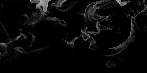 Gray smokes or steam, for use on dark background. Smoke steam set of airborne particulates and gases emitted. Set of several realistic transparent gray smokes or steam, for use on dark background.