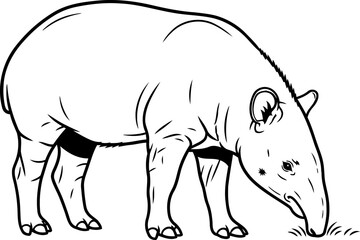 Fototapeta premium jungles gentle architect an ancient forager shaping ecosystems with quiet grace, isolated on transparent background