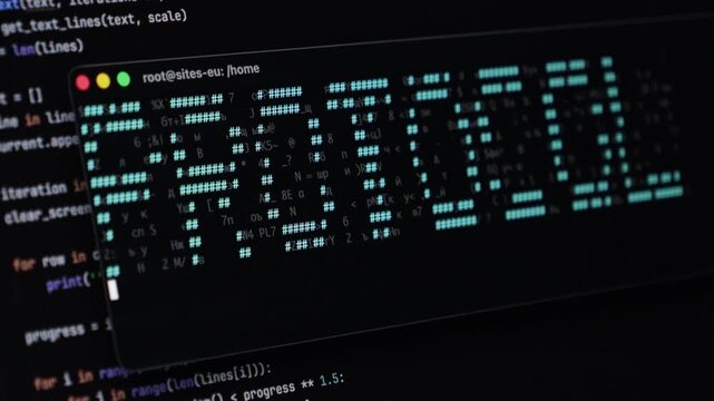 Coded digital authentication protocol visually confirms secure system access with verification messages presented on a computer screen for digital workspace security