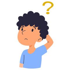 man with question mark