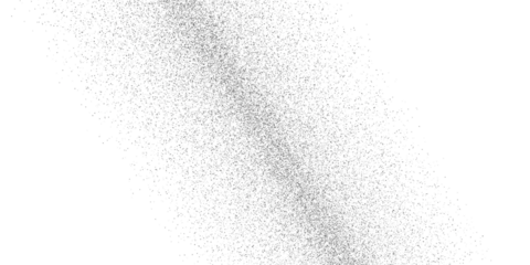 Diagonal band of grey speckles and dust particles against a solid black background with subtle gradient effect