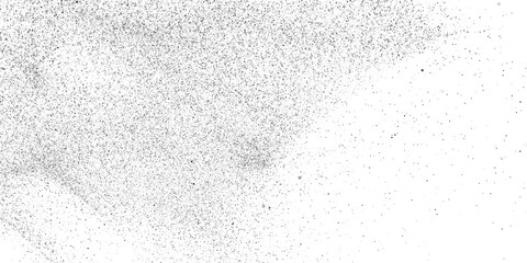 White glitter particles scattered across a dark black background with a gradient effect dust sparkle