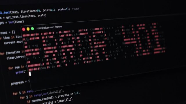 Close-up view of a black terminal screen presenting a vibrant red error 401 message, illustrating a digital authentication failure and security challenge in modern technology