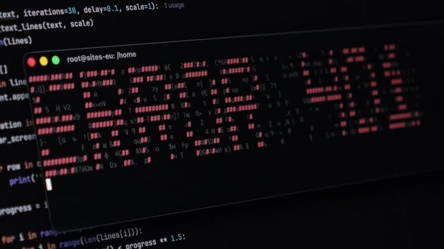 Terminal displaying error 401 code, indicating authentication failure on digital workspace and cybersecurity concept. Zoom