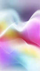 Abstract Colorful Wavy Digital Background