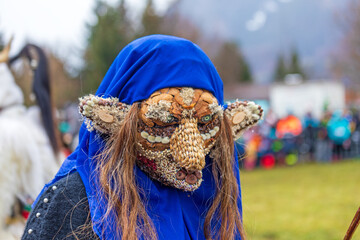 B&auml;rbeletreiben - Allg&auml;u - B&auml;rbele - Klausen - Brauchtum - Hexe