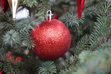 Weihnachtsdeko in Seefeld in Tirol 
